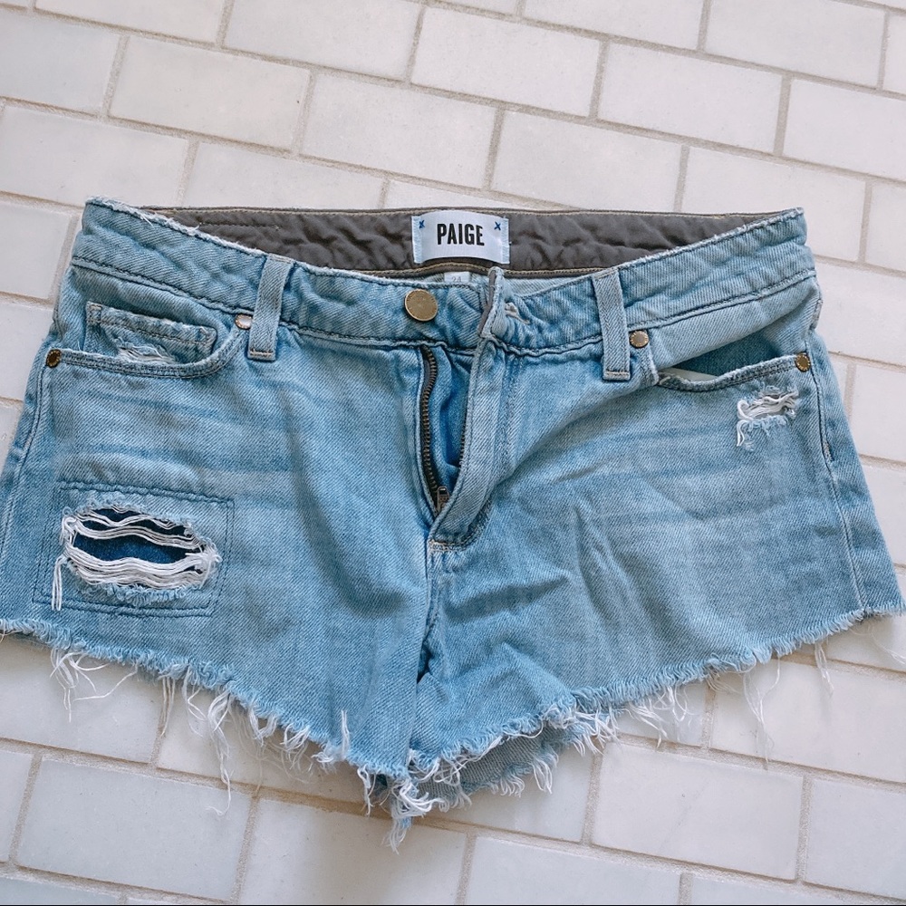 PAIGE DENIM SHORTS